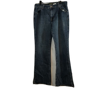 Eddie Bauer Jeans Women 12 Light Wash Flare Bootcut